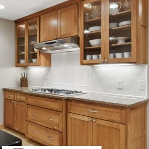 Kitchen Set Kayu Jati Gaya Klasik Kontemporer