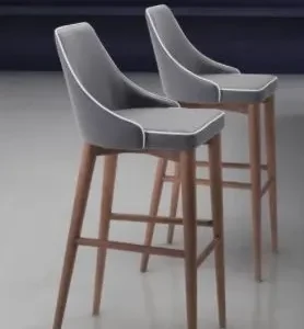 Kursi Bar Modern Minimalis Model Wingback
