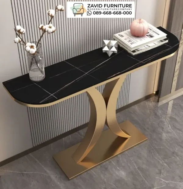 Meja Konsol Marmer Hitam Terbaru Meja Konsol Marmer Hitam Terbaru