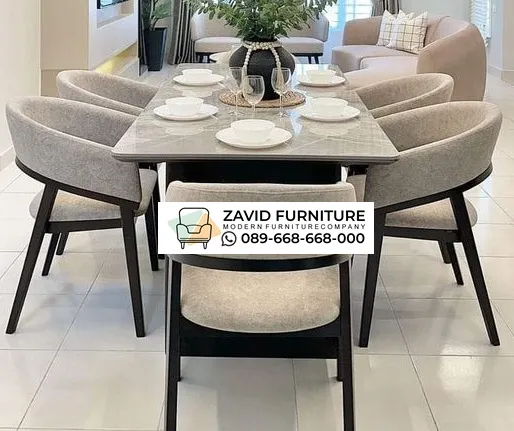 Meja Makan Marmer Warna Abu Meja Makan Marmer Warna Abu muda