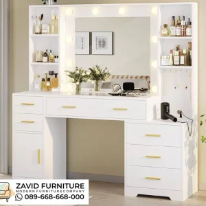 Meja Rias Multidrawer Minimalist Modern