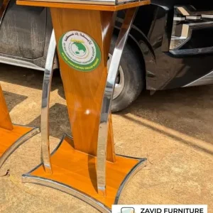 Podium Ceramah Bekasi Stainless Silver