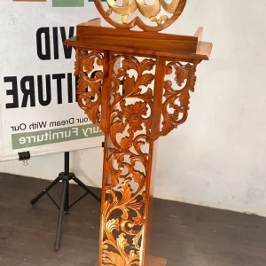 Podium Ceramah Indramayu Motif Kaligraf Podium Ceramah Indramayu Motif Kaligrafi