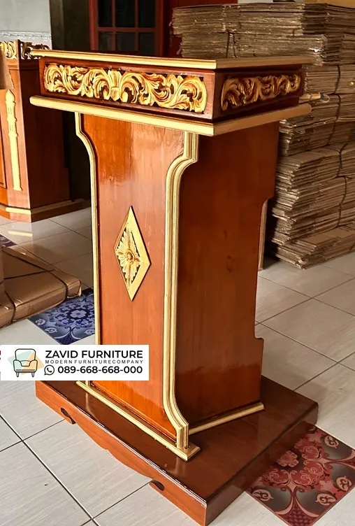 Podium Ceramah Majalengka Finishing halus Podium Ceramah Majalengka Finishing halus