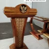 Podium Ceramah Pangandaran Garuda Kayu Jati Podium Ceramah Pangandaran Garuda Kayu Jati