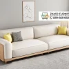 Sofa Cushion Ganda Minimalis Rangka Kayu