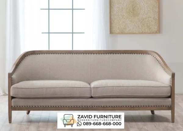 Sofa Kayu Jati Gaya Dekontruksi Modern