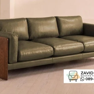 Sofa Kulit Minimalis Industrial Kontemporer