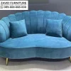Sofa Velvet Model Kerang Terbaru