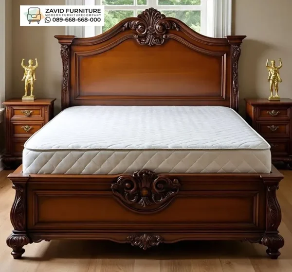 Tempat Tidur Kayu Jati Klasik Magetan