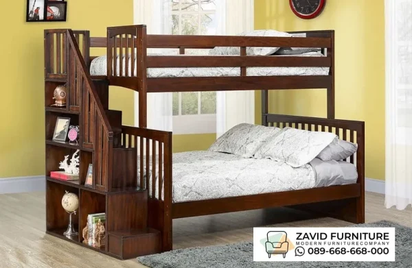Tempat Tidur Tingkat Tangga Rak Serbaguna Jombang