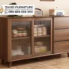 Jual Kabinet Credenza Minimalis Pintu Kaca Tekstur Jual Kabinet Credenza Minimalis Pintu Kaca Tekstur