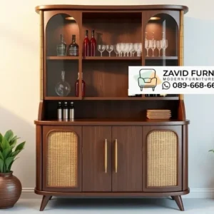 Jual Kabinet Rotan Kayu Jati Retro Series