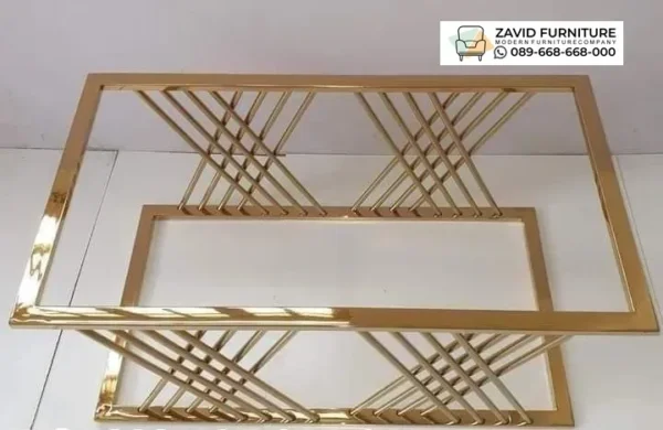 Kaki Meja Stainless Gold Anti Karatt