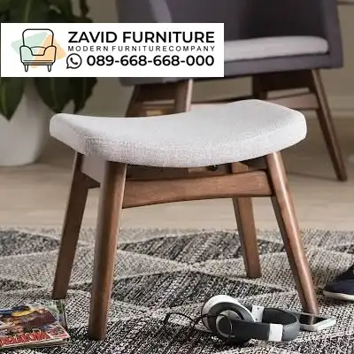 Jual Kursi Stool Kayu Sandaran Lengkung Busa Jual Kursi Stool Kayu Sandaran Lengkung Busa
