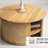 Jual Coffee Tabble Bulat Bahan Kayu Limited Edition