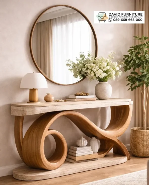 Jual Meja Konsul Kayu Jati Custom Banjarbaru