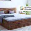 Jual Tempat Tidur Grid Kayu Jati Bangka