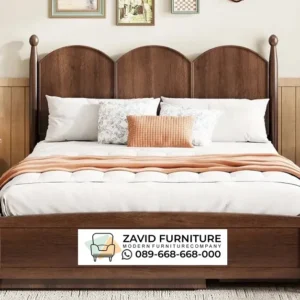 Jual Tempat Tidur Jati Elegan Curve Cirebon