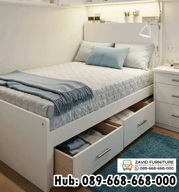 Jual Tempat Tidur Laci Berbagai Ukuran Custom