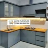 Kitchen Set Industrial Minimalis Urban Grey