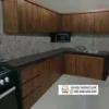 Kitchen Set Minimalis Seri Modern Wood L-Shape Kitchen Set Minimalis Seri Modern Wood L-Shape