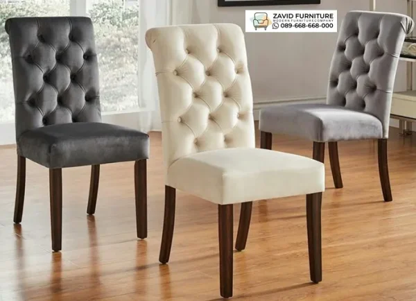 Kursi Makan Busa Empuk Lapis Kain Kursi Makan Busa Empuk Lapis Kain