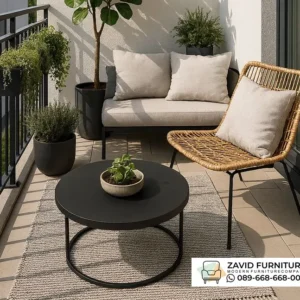 Kursi Rotan Balcon Modern