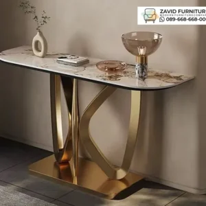 Meja Konsul Marmer Dekorasi Mewah