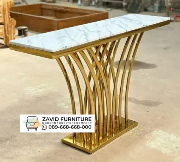 Meja Konsul Modern Stainless