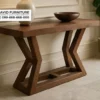 Meja Konsul Zigma Kayu Walnut Wonogiri Meja Konsul Zigma Kayu Walnut Wonogiri