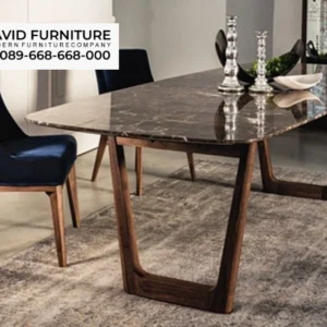 Meja Makan Marmer Emperor Mewah Kontemporer Meja Makan Marmer Emperor Mewah Kontemporer