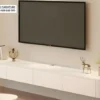 Meja TV Gantung Cabinet Putih Meja TV Gantung Cabinet Putih