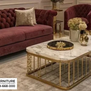 Model Sofa Warna Maroon Luxury