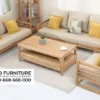 Set Kursi Tamu Keluarga Modern Wood