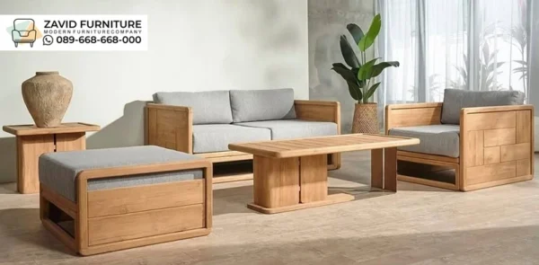 Set Kursi Tamu Minimalis Kayu Jati Terbaru