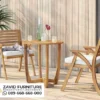 Set Kursi Teras Lengkung Kayu Jati Terbaru