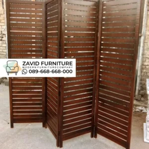 Sketsel Kayu Solid Linear Dark Brown