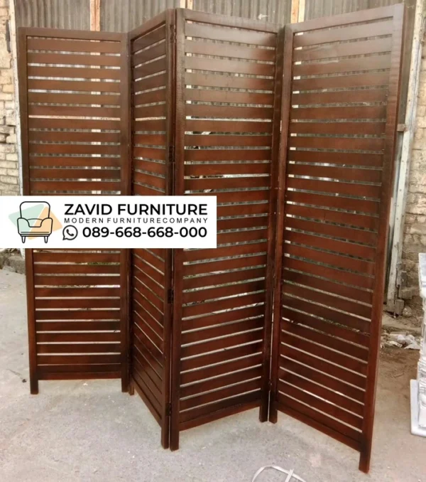 Sketsel Kayu Solid Linear Dark Brown