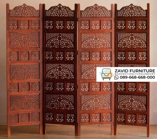 Sketsel Ukir Lipat Kayu Jati Klasik