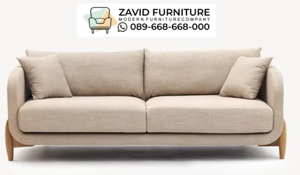 Sofa Awan Minimalis Linear Curve