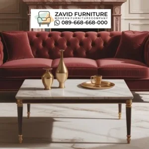 Sofa Minimalis Jok Busa Kulit