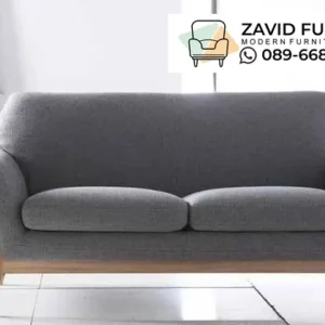 Sofa Retro Minimalis Rangka Kayu Solid
