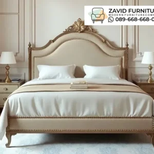 Tempat Tidur Kayu Vintage Guntur