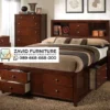 Jual Tempat Tidur Laci Multifungsi Headboard Rak