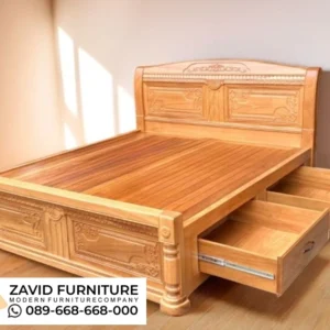 Jual Tempat Tidur Laci Serbaguna Kayu Solid