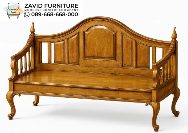 Bangku Kayu Jati Antik Klasik Seri Mahkota Bangku Kayu Jati Antik Klasik Seri Mahkota