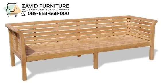 Bangku Minimalis Modern Jati Solid Linear Bangku Minimalis Modern Jati Solid Linear