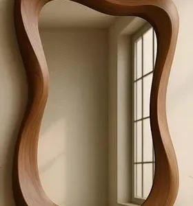 Frame Figura Cermin Kayu Jati Minimalis