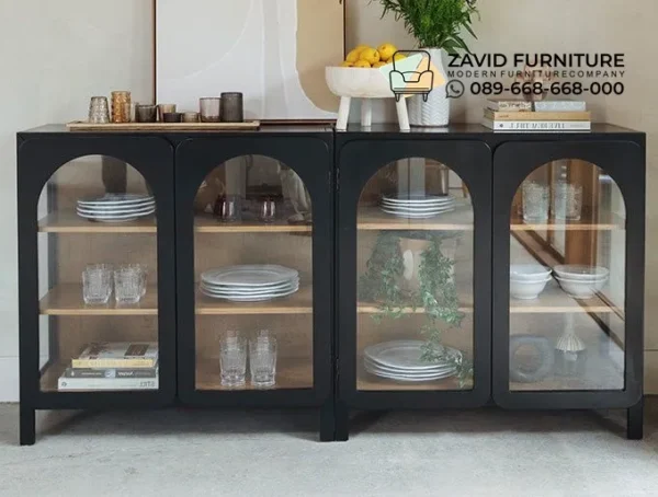 Jual Cabinet Kayu Kombinasi Kaca 2026 Jual Cabinet Kayu Kombinasi Kaca 2026